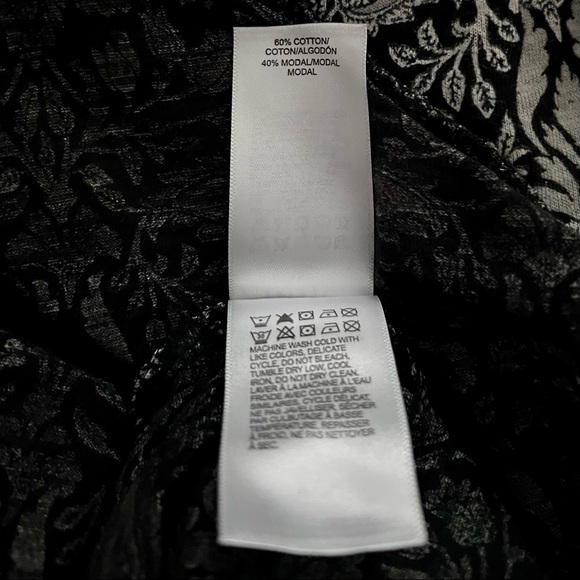 Lucky Brand long sleeved print top 2XL - Picture 3 of 3